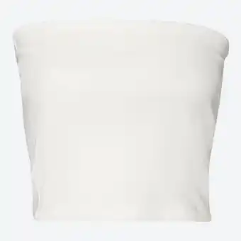 NKD Damen-Bandeau-Top aus reiner Baumwolle Angebot