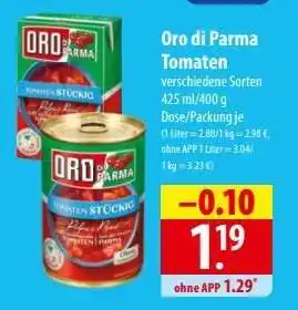 Famila Nord Ost Oro di Parma Tomaten Angebot