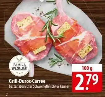 Famila Nord Ost Grill-Duroc-Carree Angebot
