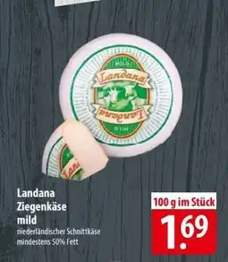 Famila Nord Ost Landana Ziegenkäse Mild Angebot