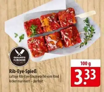 Famila Nord Ost Rib-Eye-Spieß Angebot