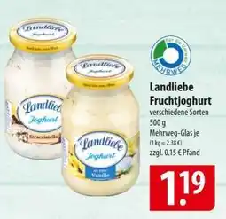 Famila Nord Ost LANDLIEBE Fruchtjoghurt Angebot