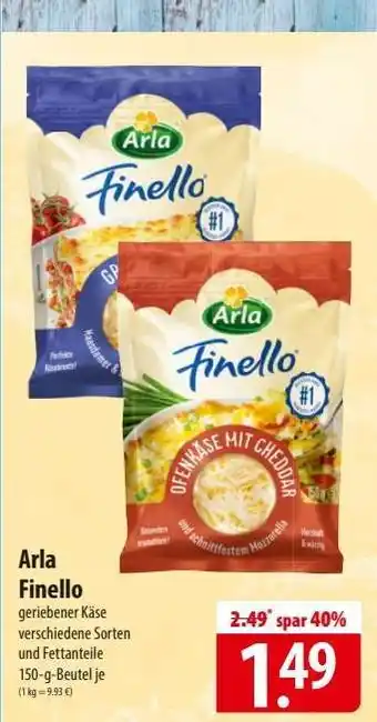 Famila Nord Ost Arla Finello Angebot