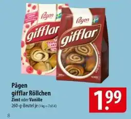 Famila Nord Ost Pågen gifflar Röllchen Angebot