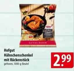 Famila Nord Ost Hofgut Hähnchenschenkel mit Rückenstück Angebot