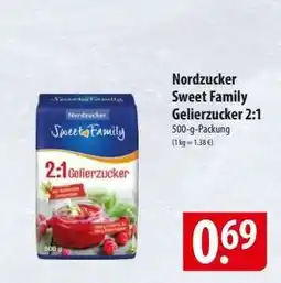 Famila Nord Ost NORDZUCKER Sweet Family Gelierzucker 2:1 Angebot