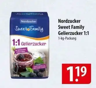 Famila Nord Ost Nordzucker Sweet Family Gelierzucker 1:1 Angebot