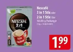 Famila Nord Ost Nescafé 3 in 1 Stix oder 2 in 1 Stix Angebot