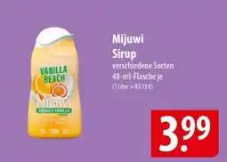 Famila Nord Ost Mijuvi Sirup Angebot