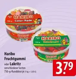 Famila Nord Ost Haribo Fruchtgummi oder Lakritz Angebot