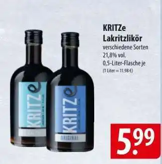 Famila Nord Ost KRITZe Lakritzlikör Angebot
