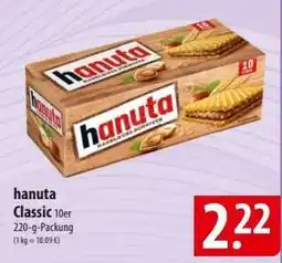 Famila Nord Ost hanuta Classic 10er Angebot