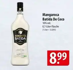 Famila Nord Ost MANGAROCA Batida de Côco Angebot