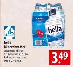 Famila Nord Ost Hella Mineralwasser Angebot