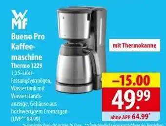 Famila Nord Ost WMF Bueno Pro Kaffeemaschine Thermo 1229 Angebot