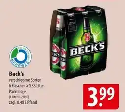 Famila Nord Ost Beck's Angebot