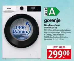 Famila Nord Ost gorenje Waschmaschine WNHEI74SAPS/DE Angebot