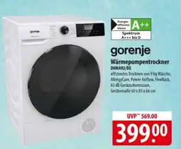 Famila Nord Ost gorenje Wärmepumpentrockner DHNA92/DE Angebot