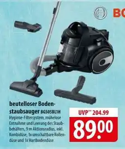 Famila Nord Ost beutelloser Bodenstaubsauger BGS05BL1H Angebot