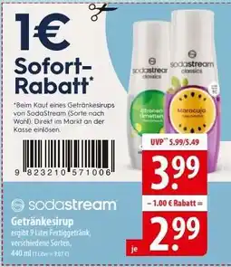 Famila Nord Ost Sodastream Getränkesirup Angebot