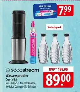 Famila Nord Ost SODASTREAM Wassersprudler Crystal 3.0 Angebot