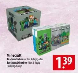 Famila Nord Ost Minecraft Taschentücher Angebot