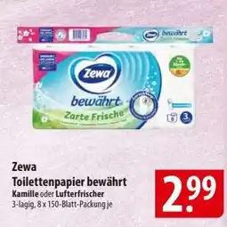 Famila Nord Ost Zewa Toilettenpapier bewährt Angebot