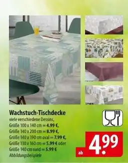 Famila Nord Ost Wachstuch- Tischdecke Angebot