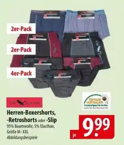 Famila Nord Ost Herren-Boxershorts, -Retroshorts oder -Slip Angebot