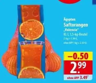 Famila Nord Ost Ägypten Saftorangen 'Valencia' Angebot