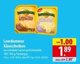 Famila Nord Ost Leerdammer Käsescheiben Angebot