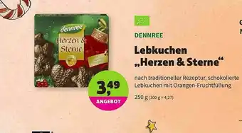 Biomarkt Dennree Lebkuchen „herzen & Sterne“ Angebot