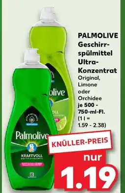 Kaufland Palmolive Geschirrspülmittel Ultra- Konzentrat Angebot