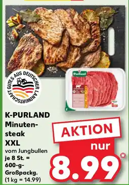 Kaufland K-PURLAND Minuten- steak XXL Angebot