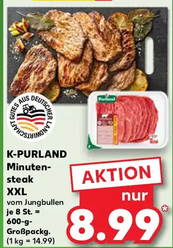 Kaufland K-PURLAND Minuten- steak XXL Angebot