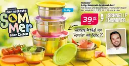 NETTO Henssler edelstahl-schüssel-set Angebot