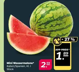 NETTO Mini wassermelone Angebot