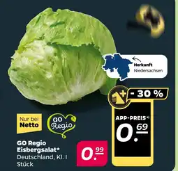 NETTO Go regio eisbergsalat Angebot