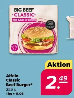 NETTO Alfein classic beef burger Angebot