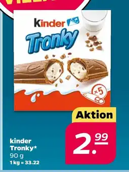 NETTO Kinder tronky Angebot