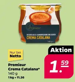 NETTO Premieur crema catalana Angebot