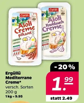 NETTO Ergüllü mediterrane creme Angebot