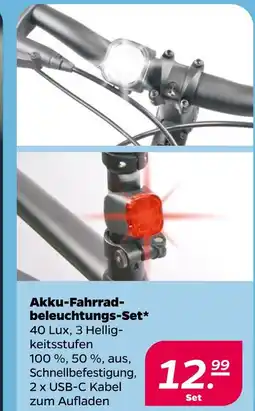 NETTO Akku-fahrradbeleuchtungs-set Angebot