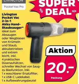 NETTO Livington pocket vac pro Angebot