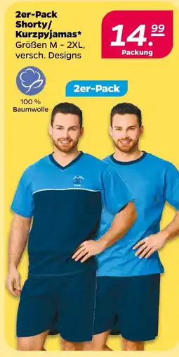NETTO 2er-pack shorty/kurzpyjamas Angebot