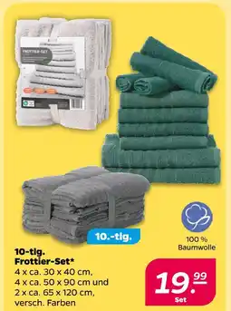 NETTO 10-tlg. frottier-set Angebot