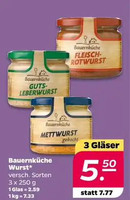 NETTO Bauernküche wurst Angebot
