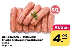 NETTO Grillsaison – iss immer! frische bratwurst vom schwein Angebot