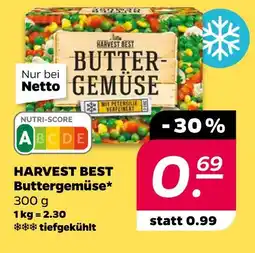 NETTO Harvest best buttergemüse Angebot