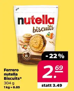 NETTO Ferrero biscuits Angebot